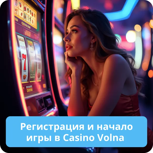 Регистрация и начало игры в Casino Volna